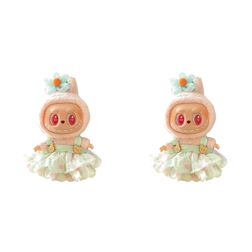 Labubu Plush Doll Clothes Set