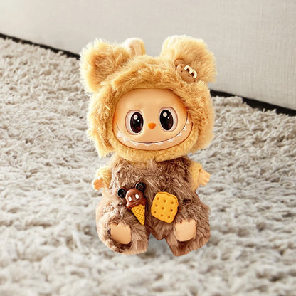 Labubu Plush Doll Clothes Set