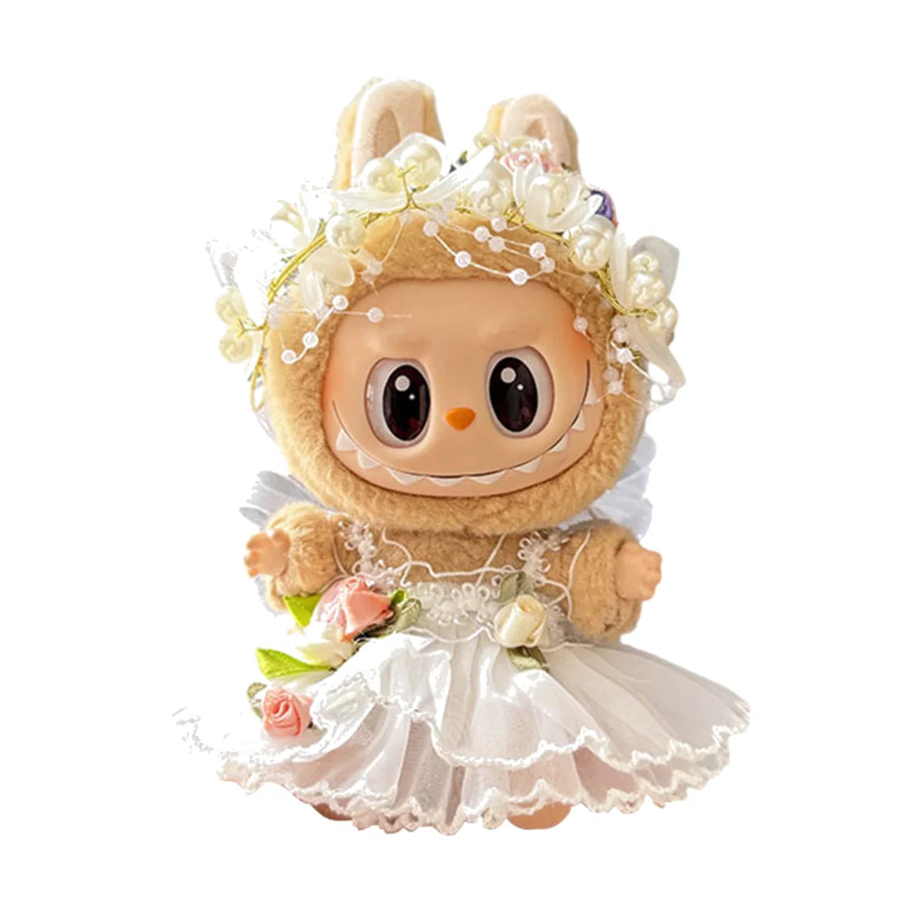 Labubu Plush Doll Clothes Set