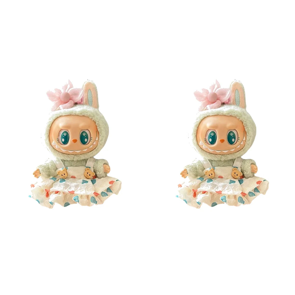Labubu Plush Doll Clothes Set