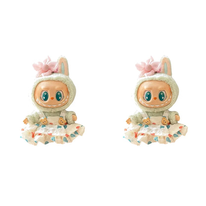 Labubu Plush Doll Clothes Set