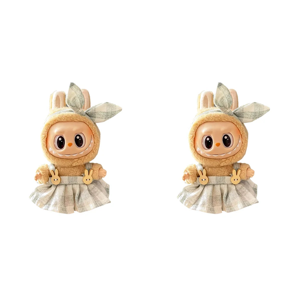 Labubu Plush Doll Clothes Set