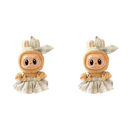Labubu Plush Doll Clothes Set