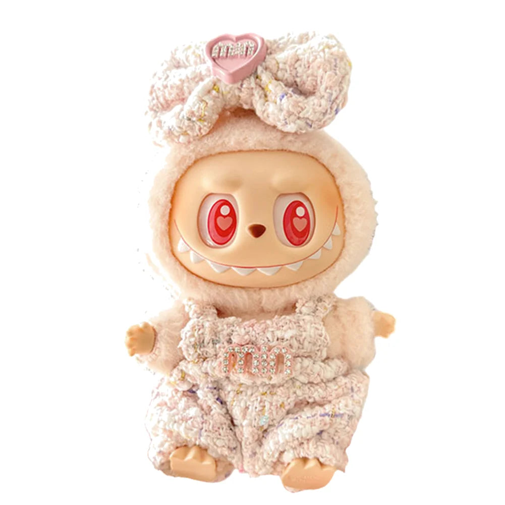 Labubu Plush Doll Clothes Set