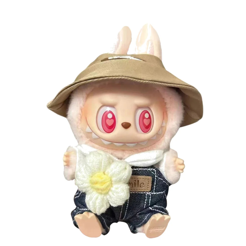 Labubu Plush Doll Clothes Set