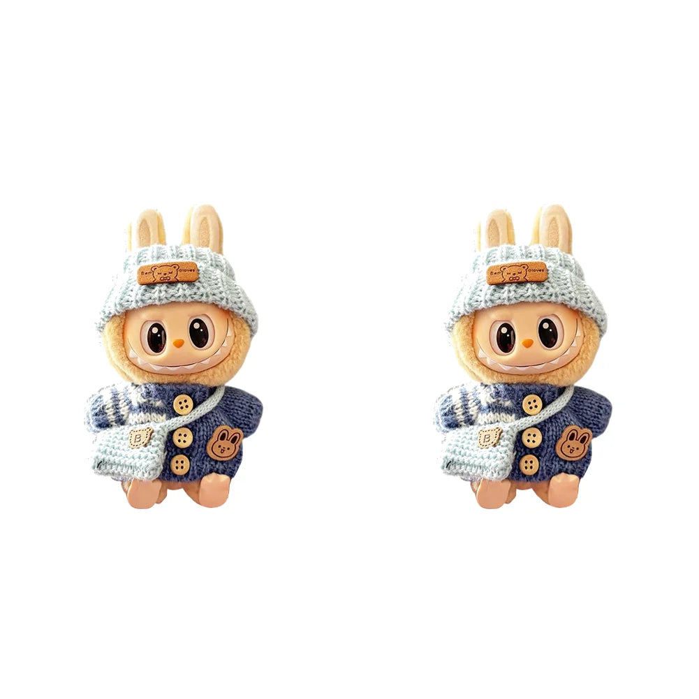 Labubu Plush Doll Clothes Set