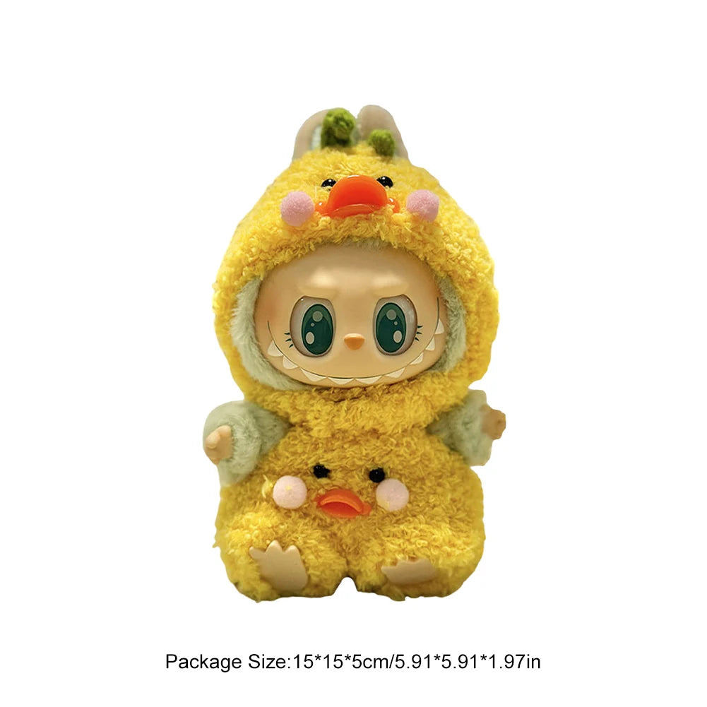 Labubu Plush Doll Clothes Set