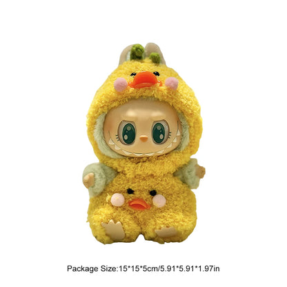 Labubu Plush Doll Clothes Set