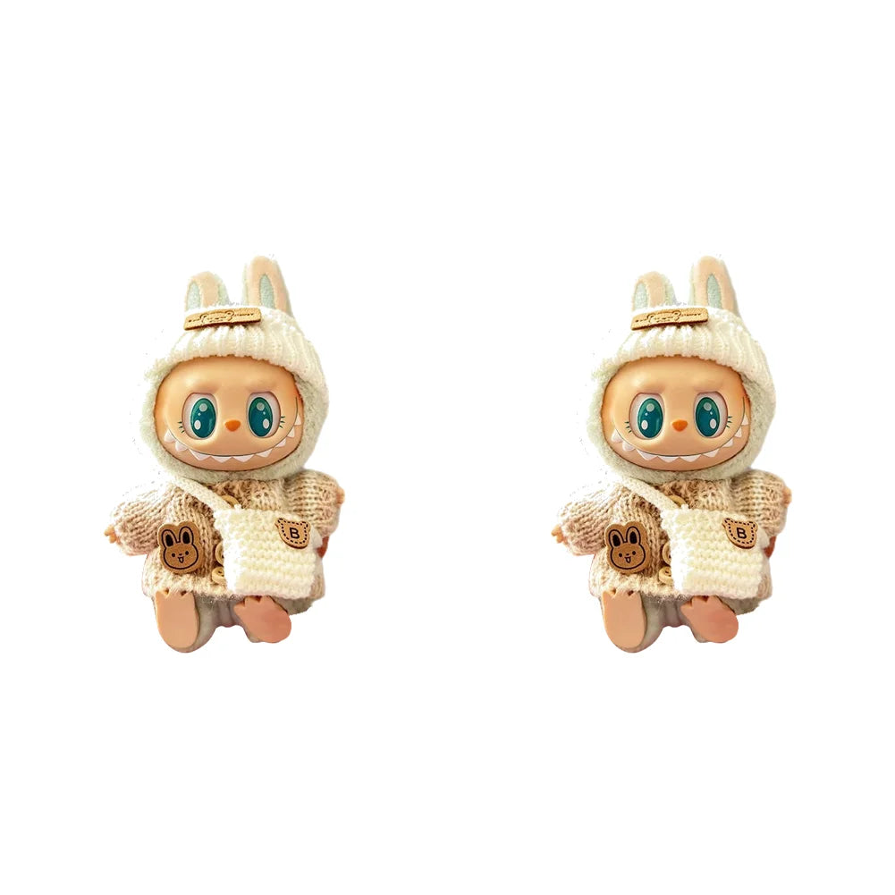 Labubu Plush Doll Clothes Set