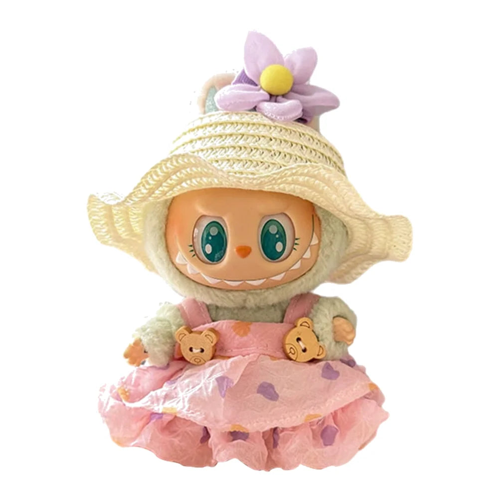 Labubu Plush Doll Clothes Set