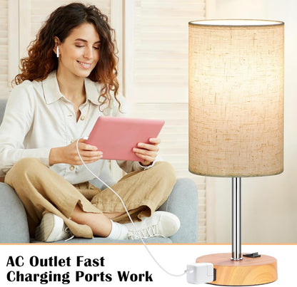 Bedroom Table Lamps Set