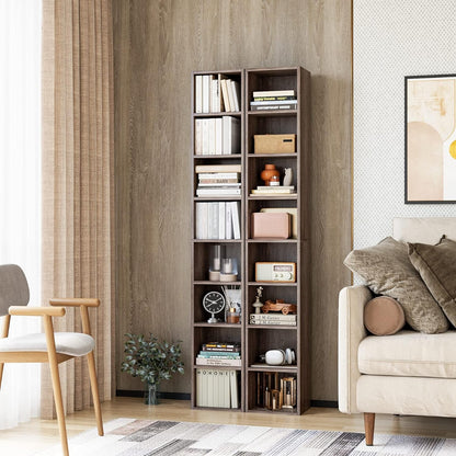 8-Tier Media Tower Rack