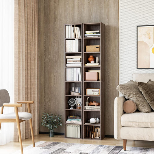 8-Tier Media Tower Rack