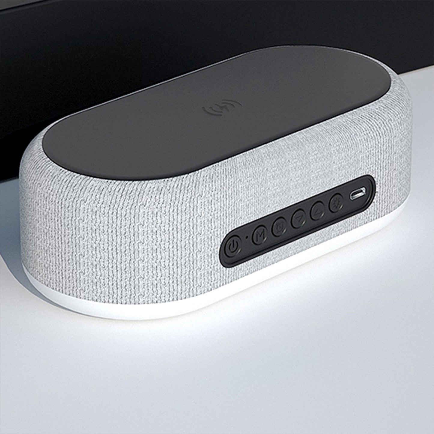 3-in-1 Alarm Clock Wireless Charge