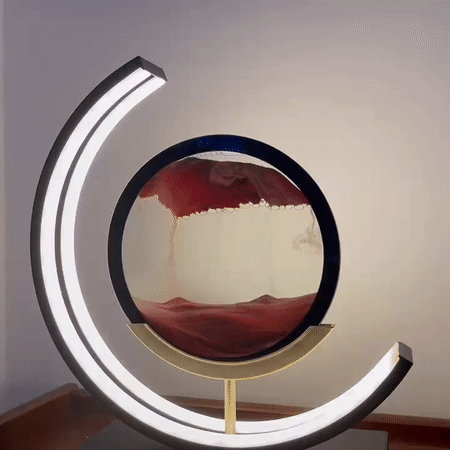LED Moving Sand Table Lamp