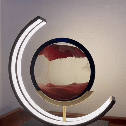 LED Moving Sand Table Lamp
