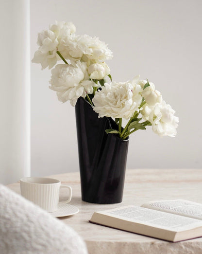 Nordic Style Handmade Ceramic Twins Vase