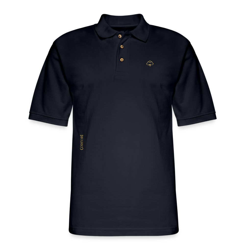 Men's Pique Polo Shirt - midnight navy